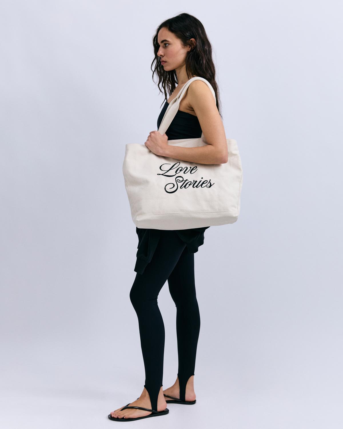 Love Stories Canvas-Tasche