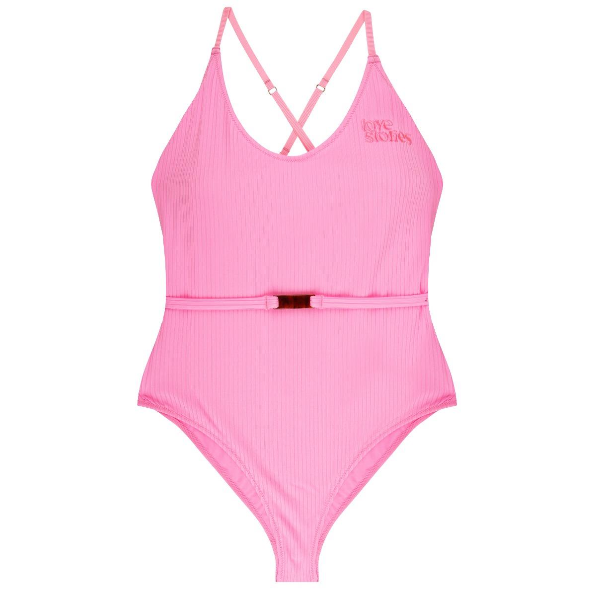 pink bathing suits