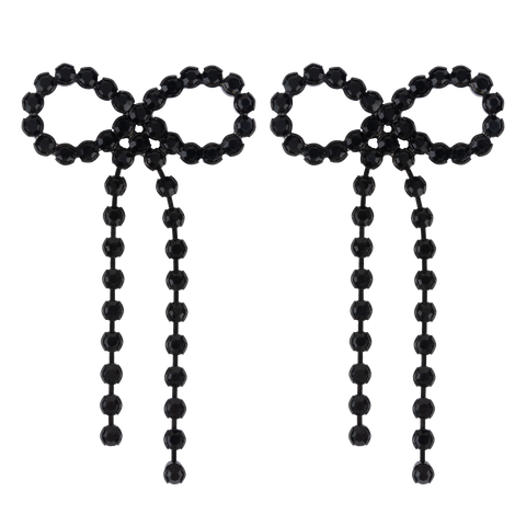 Love Stories Bow Earrings