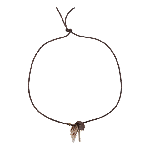 Love Stories Collana Chiave Marrone