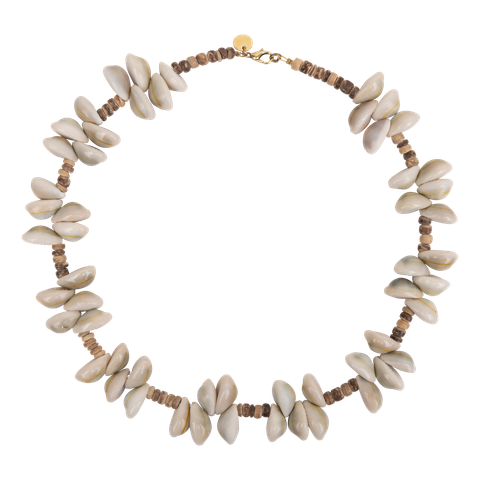 Love Stories Necklace Off White Shells