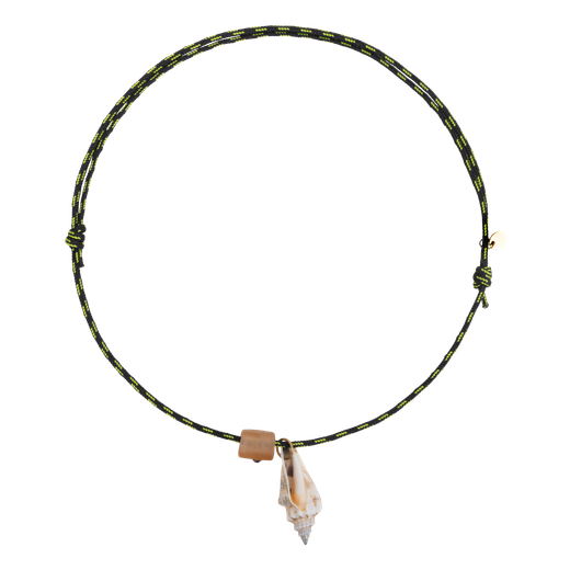 Love Stories Necklace Rope Black