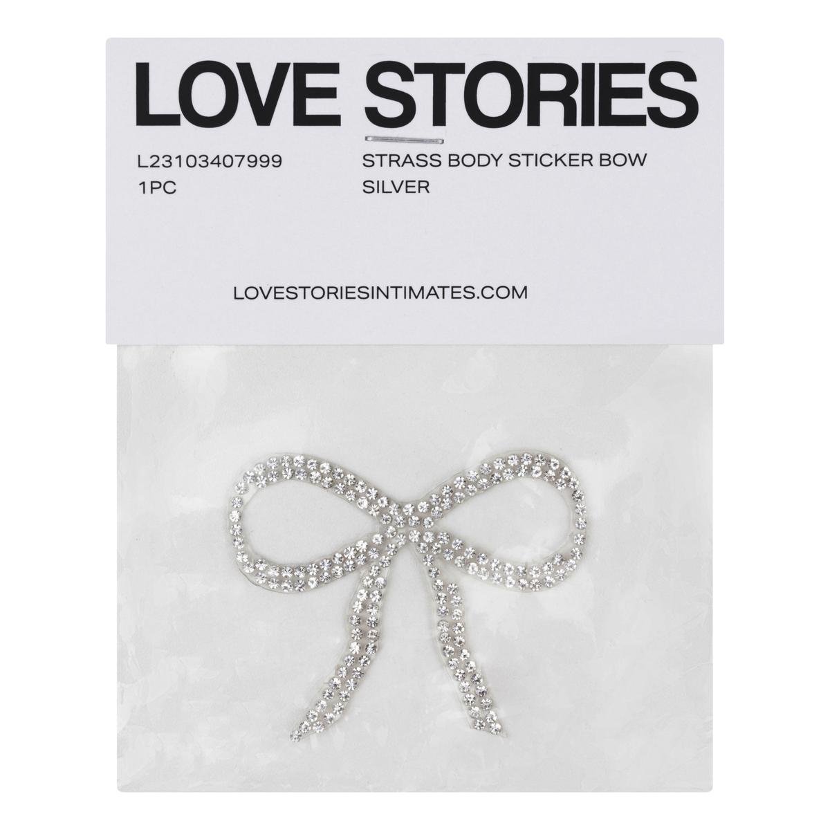 Love Stories Strass Body Sticker Bow