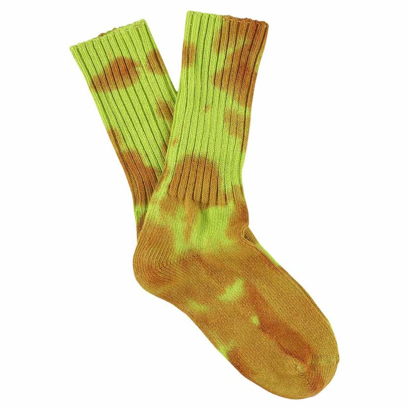 Love Stories Chaussettes Tie-Dye Lime